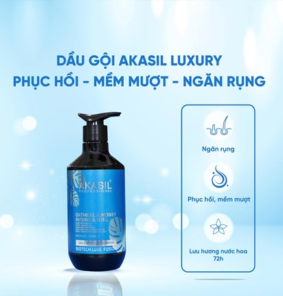 Dầu gội Akasil Luxury 500ml