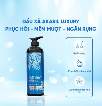 Dầu xả Akasil Luxury 1000ml
