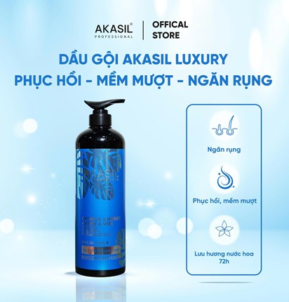 Dầu gội Akasil Luxury 1000ml